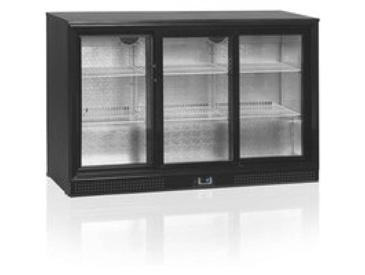 Arrière Bar Réfrigéré Professionnel - 3 Portes Vitrées - 300L - TEFCOLD