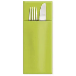 Serviette (PAP-Airlaid) CutleryStar PREMIUM gelbgrün 40 x 32 cm