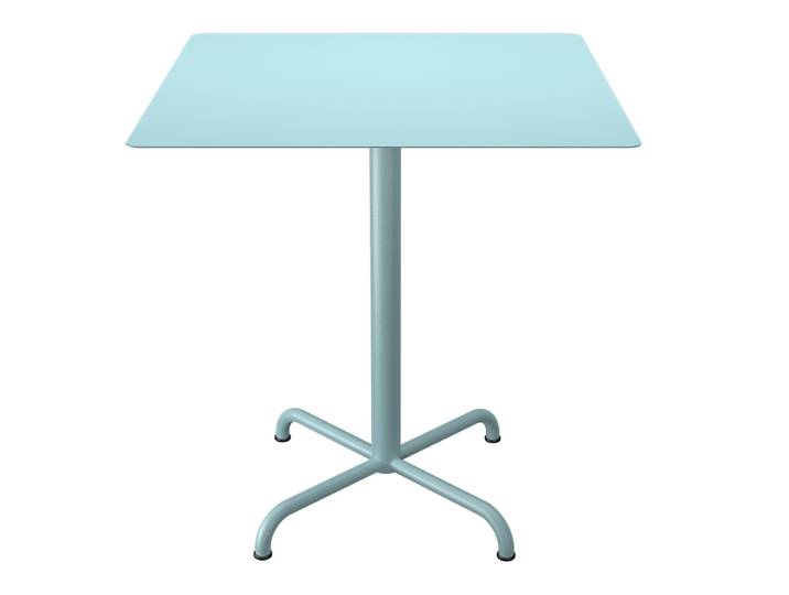 Houe PICO Bistrotisch mit 4-Sternen Fuß 70x70 cm - Ice blue