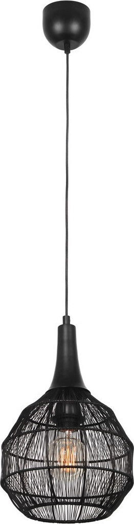 Trio Soraya Ronde Hanglamp - Zwart - Ø 26 cm
