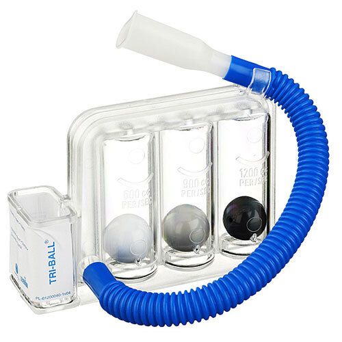 Atemtrainer Tri-Ball 1 St Ball new