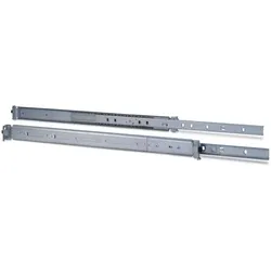 Intertech 1U 455mm Teleskopschienen passt zu 2714181 und 2747483, Server Zubehör, Silber
