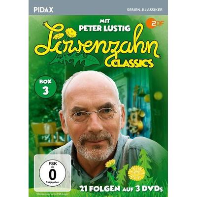 Löwenzahn Classics, Box 3 / Weitere 21 legendäre Folgen der Kultserie mit Peter Lustig (Pidax Serien-Klassiker) [3 DVDs], DVD