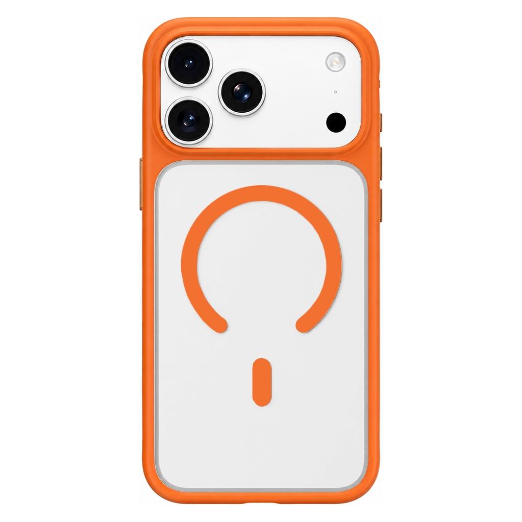BlueO - Skin Friendly Frosted Anti-Drop MagSafe - iPhone 18 Pro Max / iPhone 17 Pro Max - Orange (Apple iPhone 17 Pro Max, Apple iPhone 18 Pro Max) (75132659)