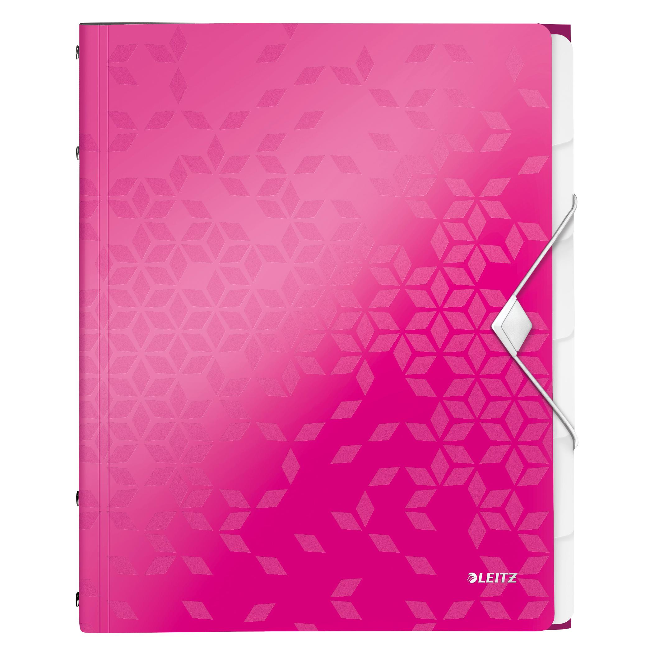 Leitz WOW - Ordner mit Abteilungen (A4, 1x) (46330023)
