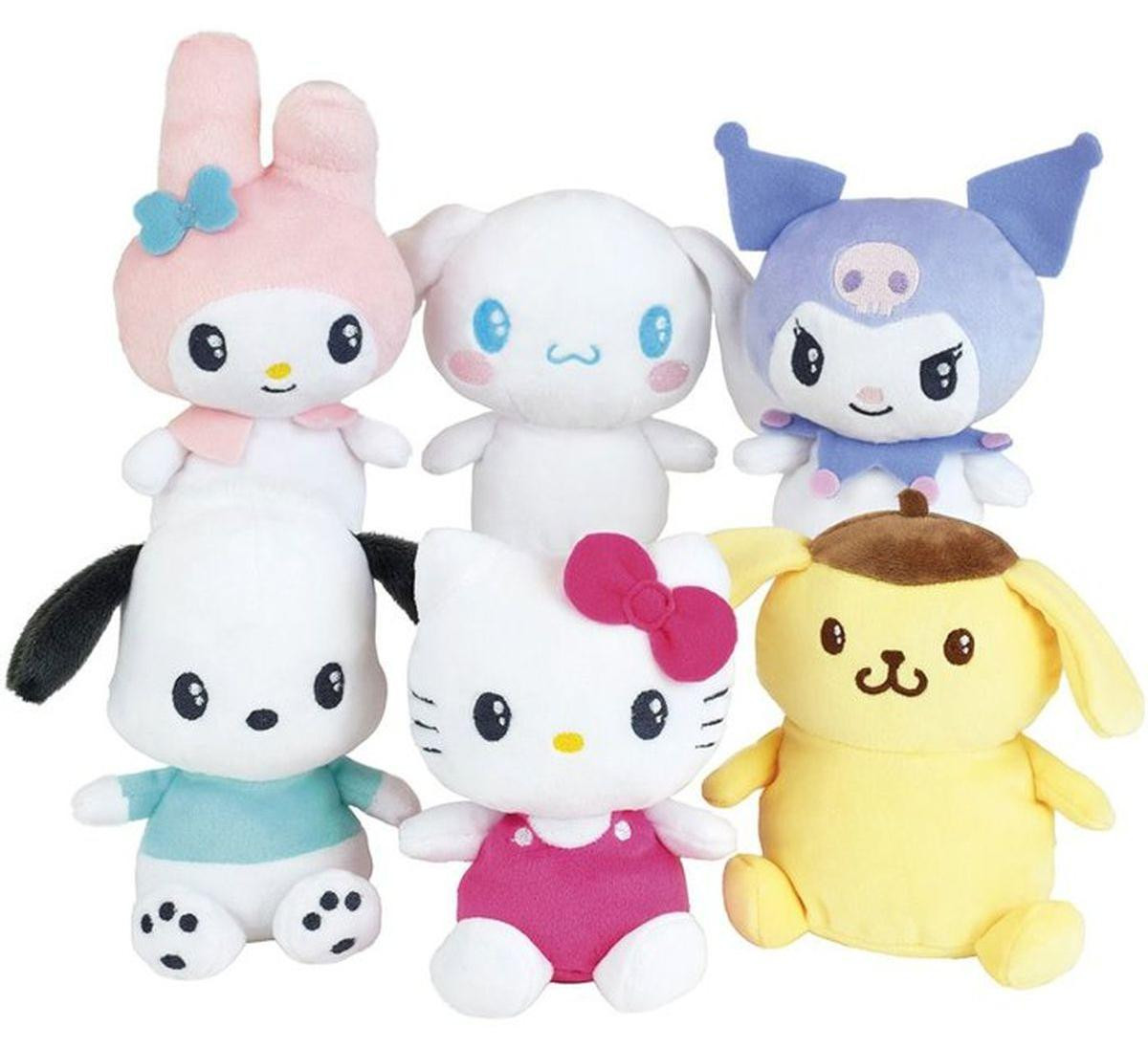 Jemini Hello Kitty Cinnamoroll knuffel - 13 cm