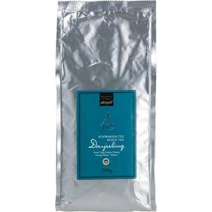 aktuell Tee Darjeeling Golden Flowery Orange Pekoe Classic, Schwarzer Tee, loser Tee, 500 g