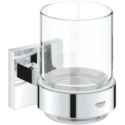 Grohe Start Cube Kristallglas mit Halter 41097000  Chrom
