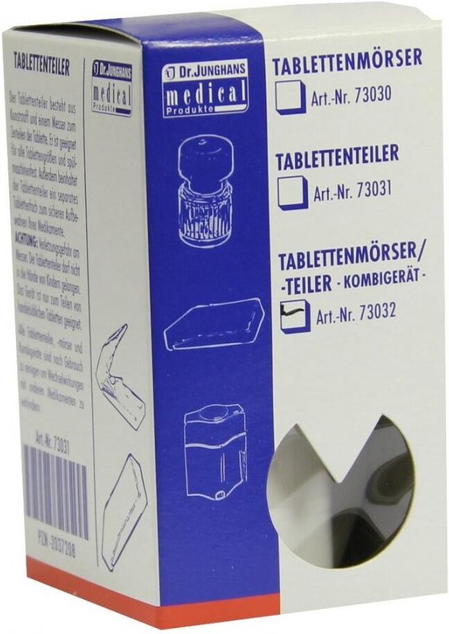Tablettenteiler Mörser Kombi