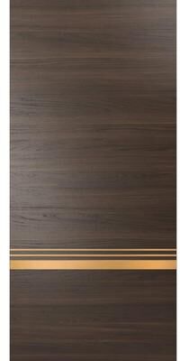 SARTODOORS Planum 2010 Chocolate Ash Wood Door Slab