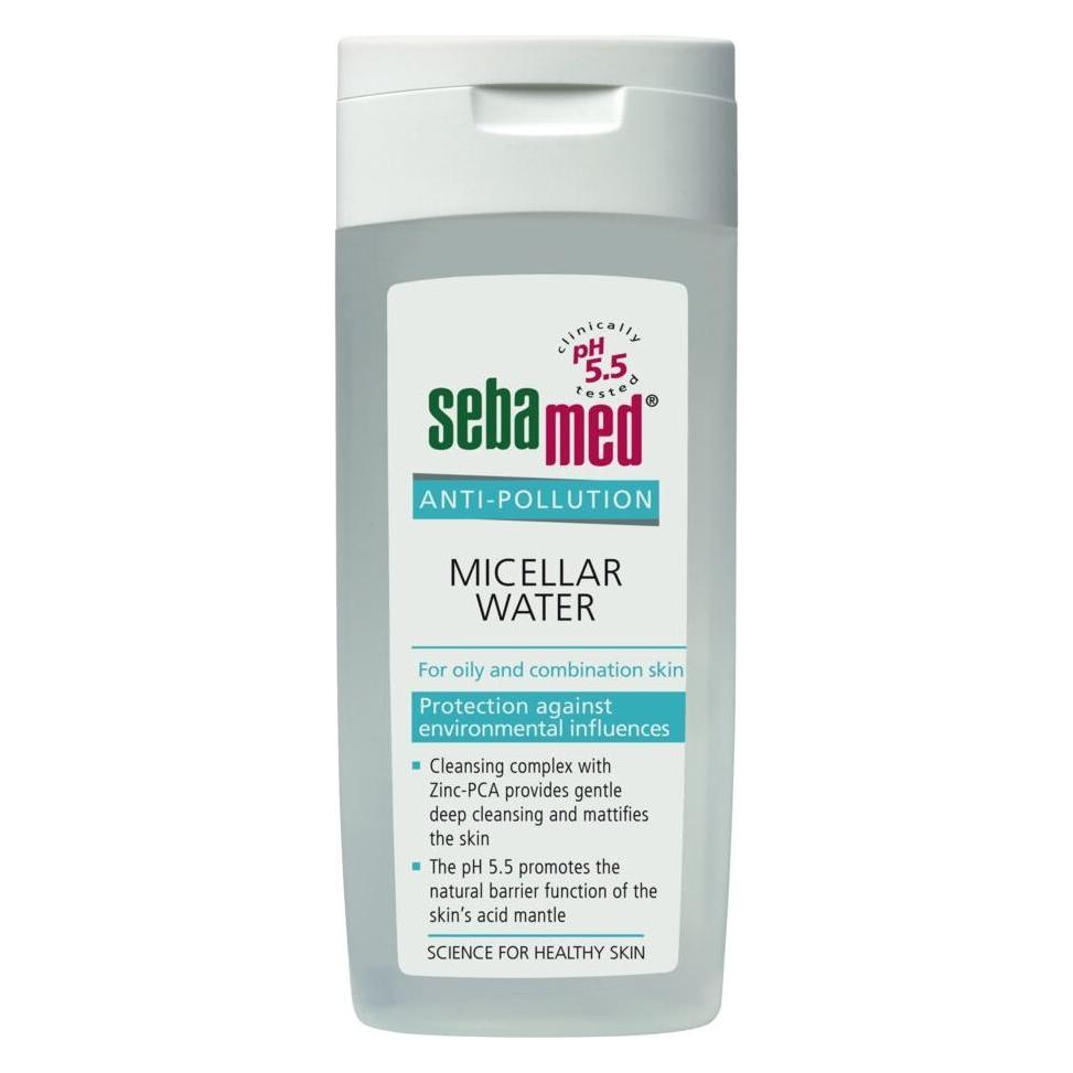 Sebamed Anti-Pollution Micellar Water płyn micelarny do cery tłustej i mieszanej 200ml (Mizellenwasser, 200 ml) (4103040028624)
