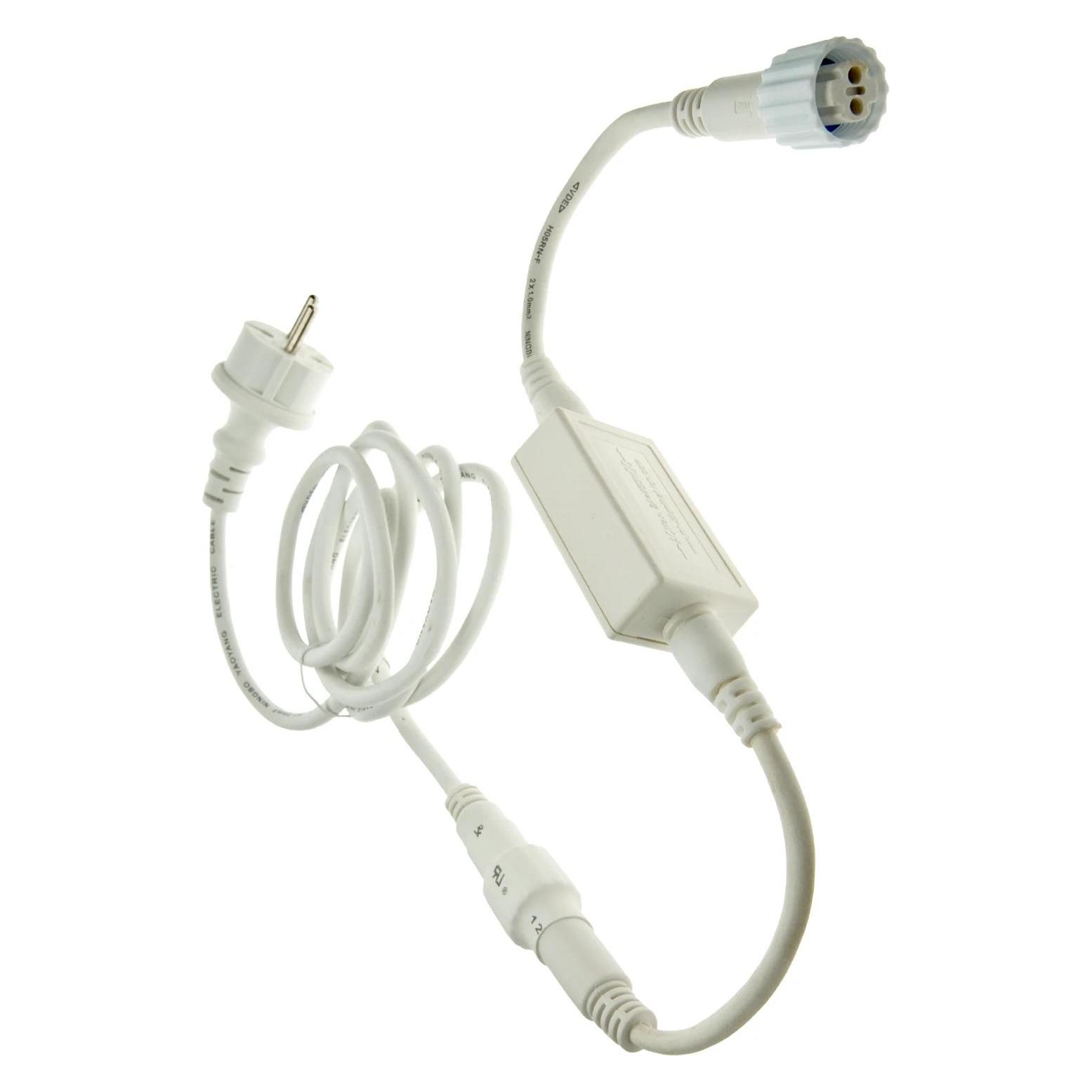 MK Illumination MK 001012 Anschlusskabel 1,5mtr ws. 9120079030522 (1.50 m) (001-012)