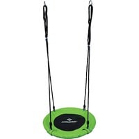 Nestschaukel Ø 60cm, Gartenspielgerät grün/schwarz