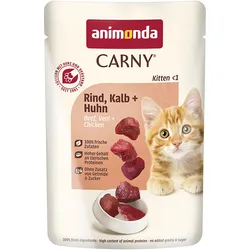 Animonda Carny Kitten Rind&Kalb&Huhn 12x85 g