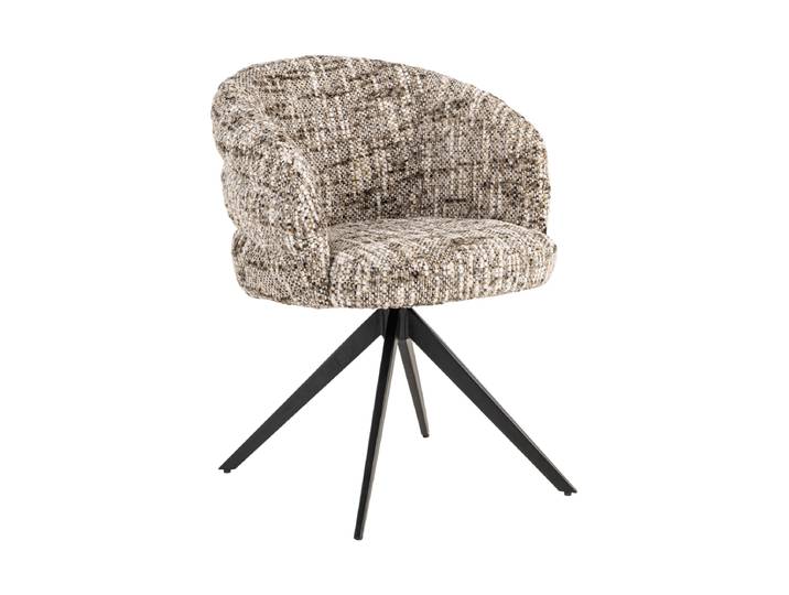 360° drehbarer Design Armlehnstuhl „Serenity“ Brown Omara Richmond Interiors