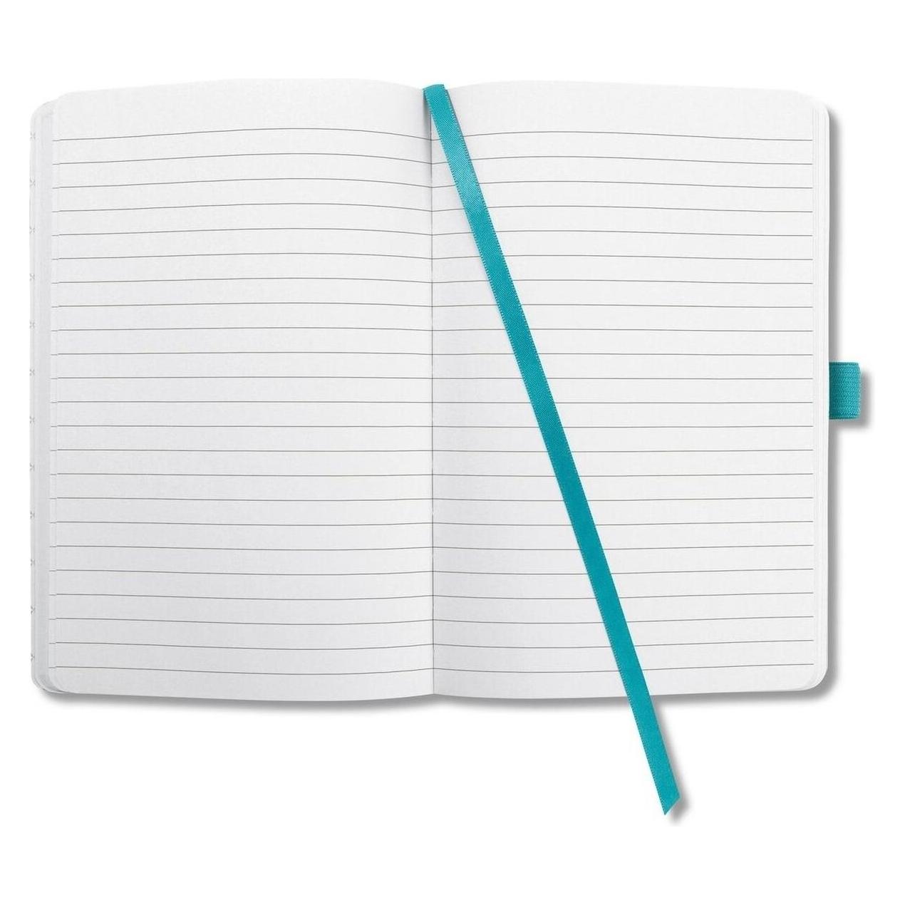Jolie Notizbuch JN103 A5, Liniert, Aqua (A5, Liniert, Harter Einband) (JN103)