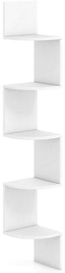 1/2PCS Corner Shelf Wall Mounted Wooden Display Stand Rack