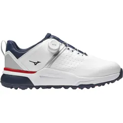 Mizuno Golfschuhe Herren Hazard Enerzy BOA, weiss/blau