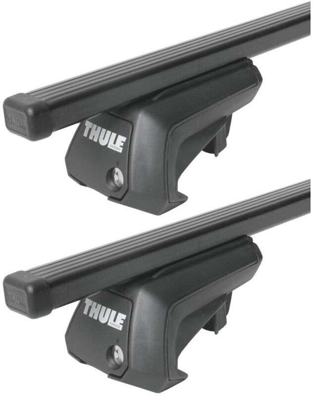 Barres de toit Toyota Highlander (06/00-) Thule SquareBar Acier