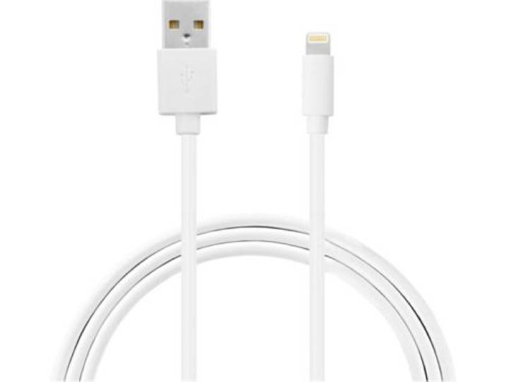 Essentielb - Câble Lightning Vers Usb 2m Certifié Apple Blanc