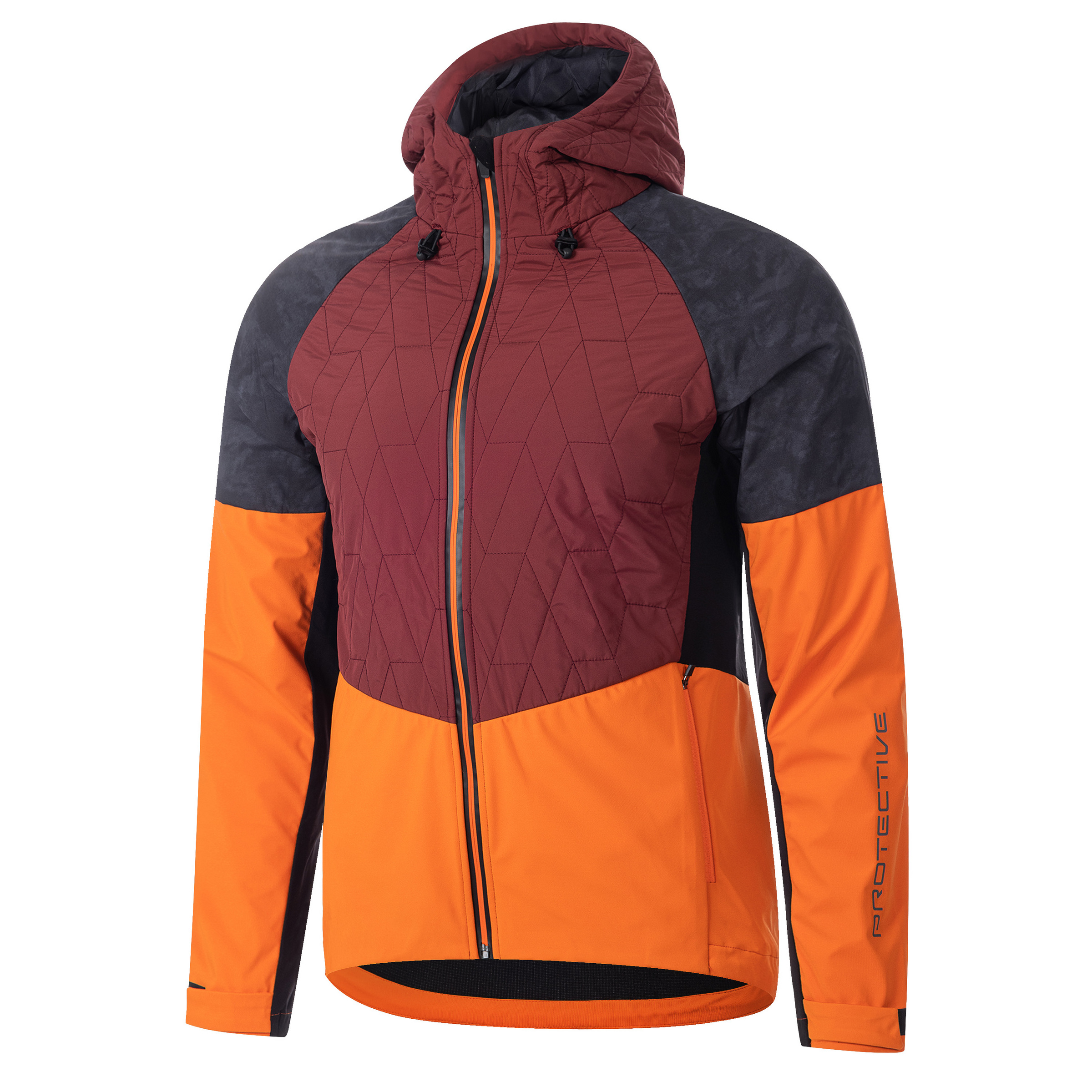 Protective Flash Herren Kunstfaserjacke rot Größe S Mountainbike | Rennrad | Gravel Wasserabweisend