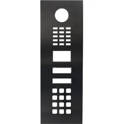 DoorBird D2102KV Frontblende – Titan-Optik (PVD)