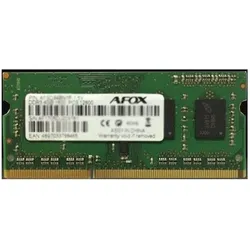 AFOX SODIMM Notebook Memory, DDR4, 16 GB, 2666 MHz, (AFSD416FS1P) (1 x 16GB, 2666 MHz, DDR4-RAM, SO-DIMM), RAM, Schwarz