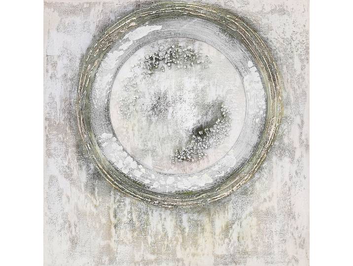 Monee Ölgemälde, Mehrfarbig, Abstraktes, quadratisch, 85x85 cm, Handmade in Europe, handgemalt, einfache und schnelle Anbringung, Bilder & Rahmen, Bilder, Ölbilder