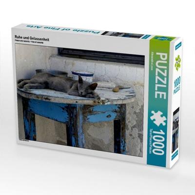 CALVENDO Puzzle Ruhe und Gelassenheit | 1000 Teile Lege-Größe 64x48cm Foto-Puzzle für glückliche Stunden