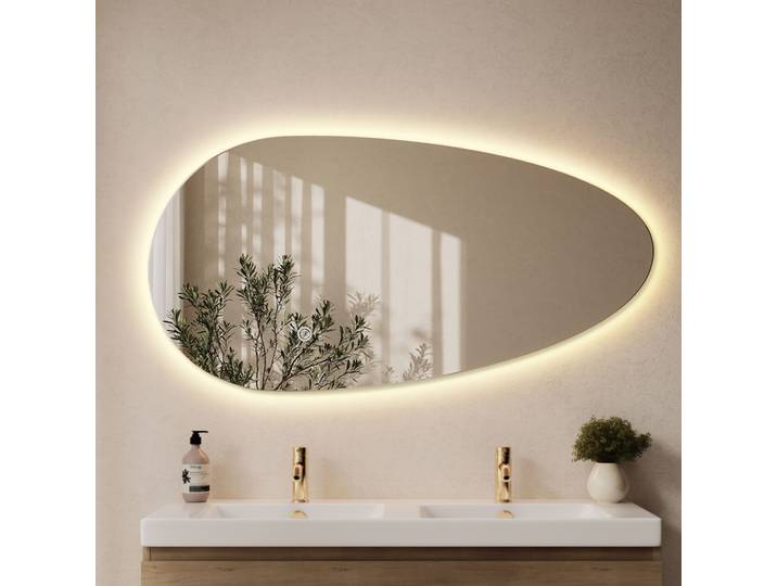 Lomazoo Miroir Adana Led 120x61 Cm Asymétrique