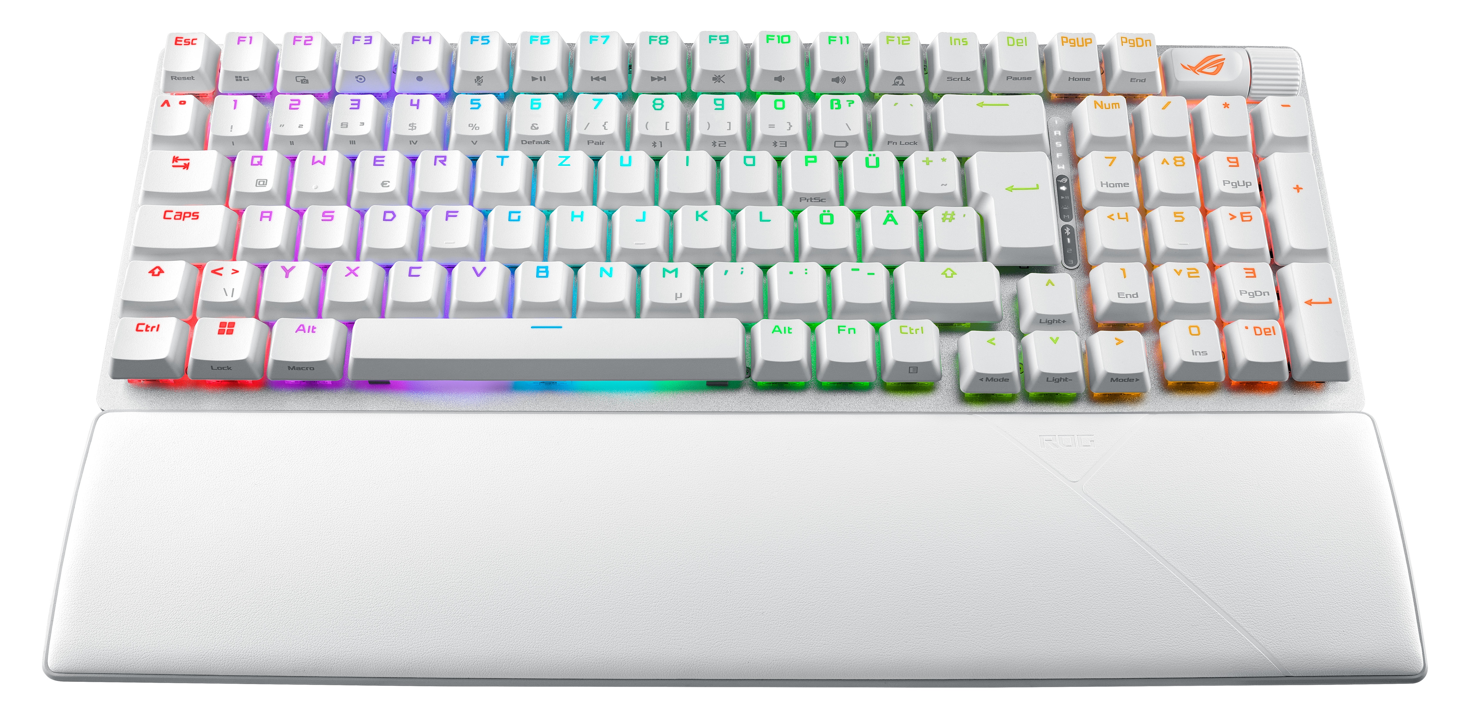 ASUS ROG Strix Scope II 96 Gaming Tastatur kabelgebunden / kabellos (Bluetooth / Funk), Schwarz
