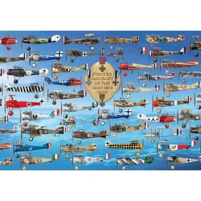 Fighter Aircraft of World War I: 1000 Piece Jigsaw Puzzle