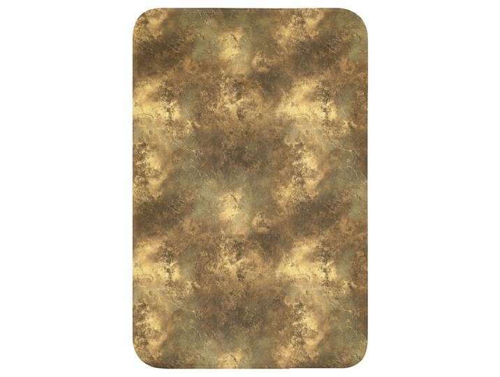 WC-VORLEGER Antik - Metallic-Look - Gold WC Teppich 40x60 cm