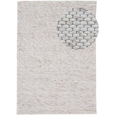 Wollteppich CARPETFINE "Sina, auch als Läufer", beige, B:200cm H:14mm L:290cm, Wolle, Teppiche, Handweb Teppich, reine Wolle, meliert, handgewebt, weich & kuschelig