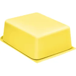 magu Butterdose Naturdesign - gelb
