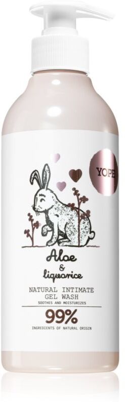 Yope Aloe & Liquorice intimate hygiene gel 300 ml