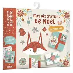 Auzou: Kreativ-Set Weihnachtspapierdekorationen