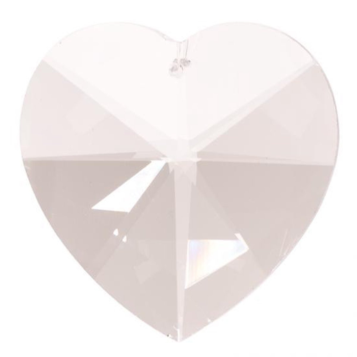 Yogi & Yogini Naturals Regenboogkristal Hartvorm 5 cm
