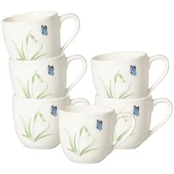 MOKKA- / ESPRESSOTASSEN Colourful Spring bunt 100 ml 6er Set