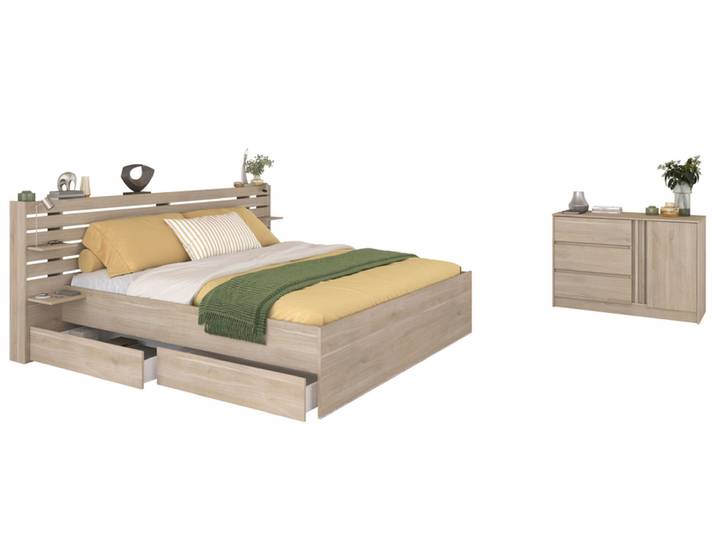 Parisot Schlafzimmerset Escale 26 braun
