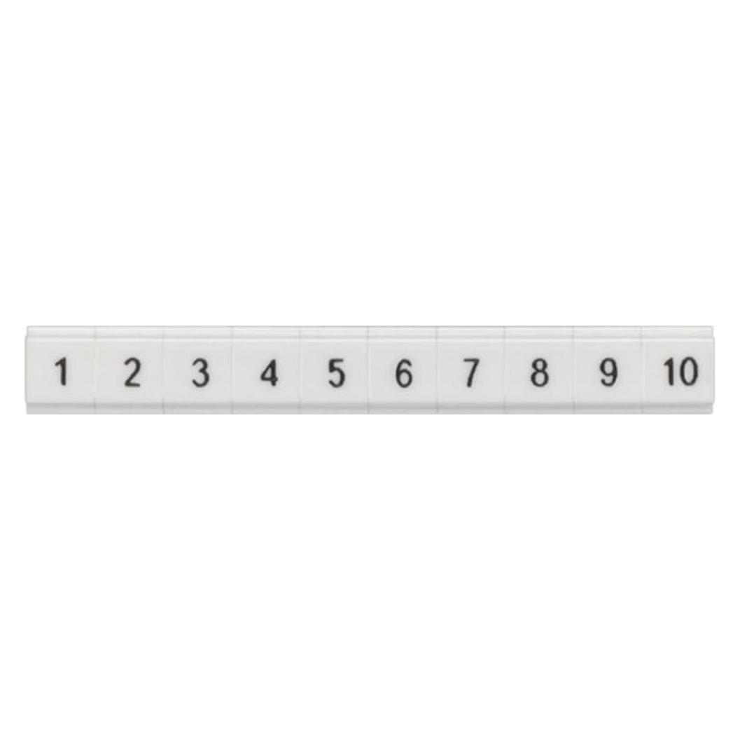 Siemens 100 Stück Klemmenmarkierer 11-20, ZBF5 8WH8121-2AB15 / 441793 (8WH81212AB15)