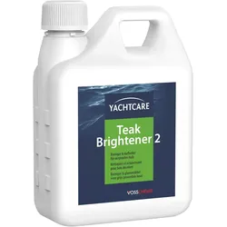 Yachtcare Teak Brightener 1L - Leistungstarker Entgrauer für Holz - Reinigung und Aufhellung vergrauter und verwitterter Hölzer
