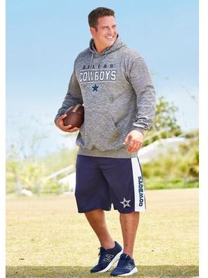 Men's Big & Tall NFL Performance Hoodie by NFL in Dallas Cowboys (Size 4XL)