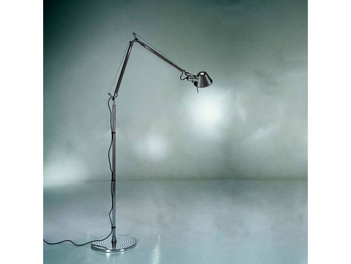 Tolomeo Stehleuchte Schwarz - Artemide - Wohnzimmer - Aluminium