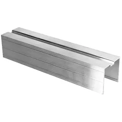 Schienenverbinder (4x4cm Solar-Profilschiene)