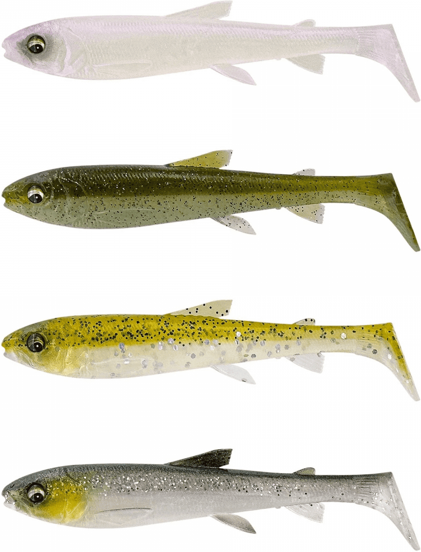 Savage Gear 3D Whitefish Shad 9cm Jigg Mix (Färg: Klarvatten)