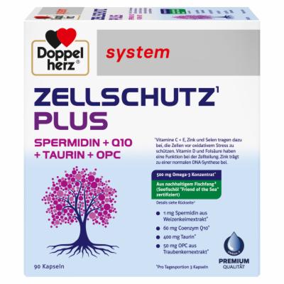 Queisser Pharma GmbH & Co. KG DOPPELHERZ Zellschutz Plus Spermid.+Q10+Taurin+OPC 90 St 20087747