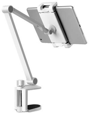 LightInthebox Adjustable Metal Tablet Stand Aluminum Alloy Arm iPad Mount Holder for Bed or Desk Overhead Compatible for iPad Air Pro Mini Surface Pro Stand iPhone Android Tablet Kindle
