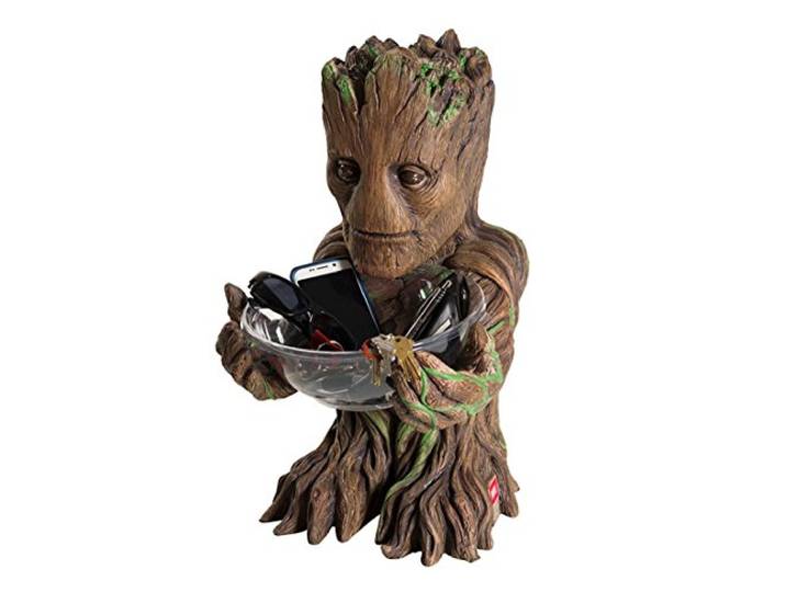 Rubie's Groot Candy Bowl Holder, H40 cm, Süßigkeitenspender, Marvel Universum, Superhelden Figur, Dekoration mit stabilem Stand