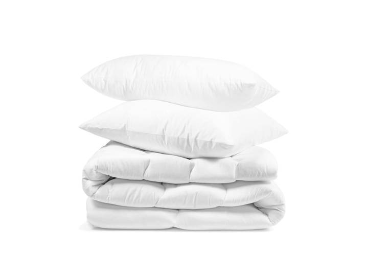 Pack tempéré couette + oreiller(s) - coton bio 200x200 cm
